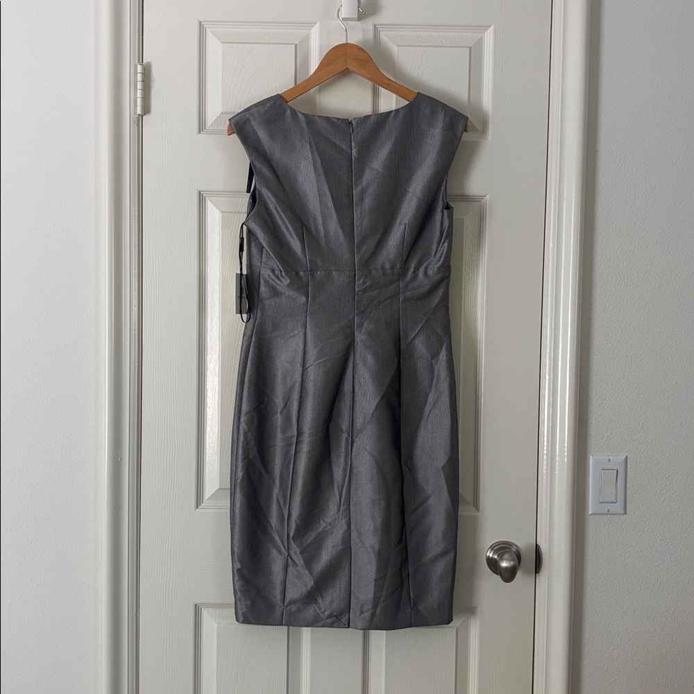 Calvin Klein Charcoal Midi Dress - Picture 2 of 4